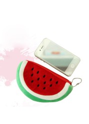 All Cartoon Fruits Coin Bag Clutch New 8cm Pineapple Orange Plush Coin Purse Purse Pouch; Baby Coin Bag Pouch Purse