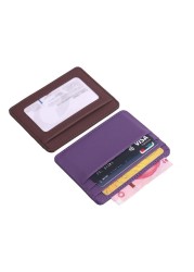 Men Leather Thin Wallet ID Money Credit Card Slim Holder Money Pocket Organizer