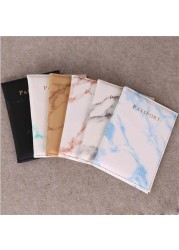 Starry Sky Passport Cover Fashion Women Men PU Leather Travel Wallet Landscape Passport Holder High Quality Case For Passports