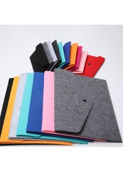 Unisex Felt Portable Wallet Multifunction Wear Resistant For Cell Phone Passport Change Pocket