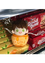 Limited Anime Kpop Star Plush 10cm Mini Doll Body Toy with Honeycomb Suit Clothes Outfit Bag Acc Cosplay