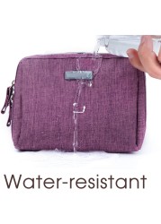 1pc Mini Protable Women Cosmetic Bag Waterproof Travel Business Men Storage Bag Organizer for Cosmetics Women Makeup Bags