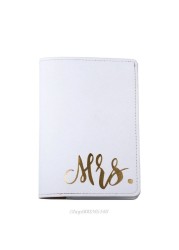 Mr & Mrs Passport Organizer Honeymoon Passport Holder ID Card Organizer Travel S19 20 Dropshipping