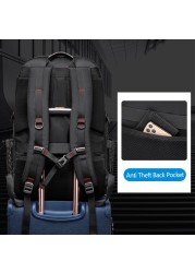 2022 Waterproof Backpacks USB Charging School Bag Anti-theft Men Backpack Fit 15.6 Inch Laptop Travel Bag High Capacity