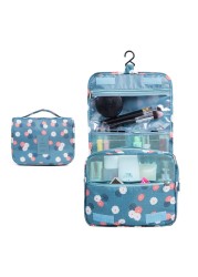 Waterproof Nylon Zipper Travel Bag For Men Women Cosmetic Bag Toiletry Set Bathroom Unisex