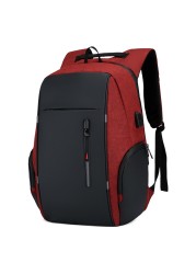 Waterproof Business 15.6 16 17 inch Laptop Backpack Women USB Notebook School Travel Bags Men Anti-theft School Backpack mochila