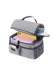 2 Layer Waterproof Lunch Bag Leakproof Thermal Fresh Cooler Thermal Picnic Food Fruit Bag Insulated Lunch Bag For Men Women