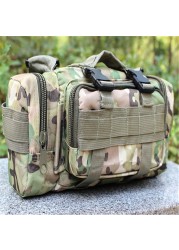 Military Camouflage Bags Waist Pack Canvas Camera Single Shoulder Messager Bag RV641456