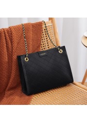 Diamond Chain Bag For Women Shoulder Bag Large Capacity Ladies Crossbody Bags Luxury Designer Ladies Messenger Bags