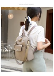 Mochila women's backpack 2021 Korean version Oxford cloth large capacity travel bag outdoor leisure shoulder bag dual-use school bags