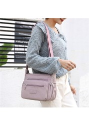 Fashion Nylon Messenger Bag Women's Shoulder Bag Handbag Large Capacity Small Purses & Handbags Women Phone Bag Crossbody Bag