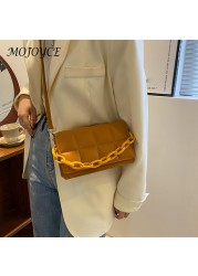 Women Shoulder Bags Fashion PU Leather Underarm Bags Pure Color All-Match Lattice Style Shopping Bags Designer Clutch