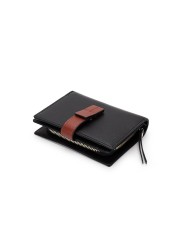 Genuine Leather Wallet For Women Large Capacity Genuine Leather Bifold Wallet Ladies Zipper Wallets Female Monederos Para Mujer