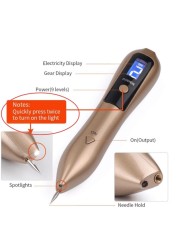 Dark spots removal pen, remove tattoos and spots from the skin and get rid of any marks