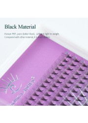 Song Lashes Tapered Base Bromide Fans Eyelash Extension Sharp Thin Tapered Base Bromide Size Fans Eyelet ashes8d 10D 12D