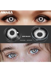 Amara Colored Contact Lenses For Eyes Anime Cosplay Colored Lenses Blue Purple Multicolor Contact Lenses Makeup Beauty