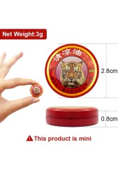 3/9pcs Red Tiger Balm Ointment Muscle Back Neck Relieve Headache Pain Relief Cold Cream Body Massager Anti Itching Plaster