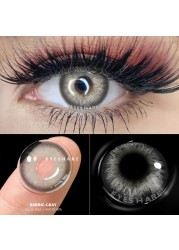 EYESHARE Eye Contact Lenses 2pcs/pair Household GlassBall Colored Contact Lenses Eye Cosmetic Colored Contact Lenses Beauty Eye Makeup