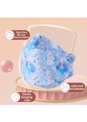 Disney Approved FFP2 KN95 Face Mask For Kids, Frozen Stitch Mask Breathable Mascarilla FPP2 homology ada For Boys Girls 4-12 Years