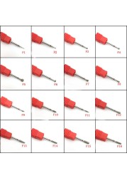 23 Types Diamond Nail Drill Bit Manicure Table ony Clean Nail Safety Bits Nail Drill Machine Accessories Cuticle Removal Tools