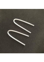 100pcs ForSound Made Preformed BTE Hearing Aid Earmold Tubing Bent Tubing PVC Tube Tubing Choose From 3.6mm 3.3mm 3.1mm OD