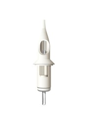 BIGWASP - Standard Tattoo Cartridge Needle, #10, #12, 0.3mm, 0.35mm, Round Liner, 1001RL, 1201RL, 1003RL, 1203RL, White, Free Shipping