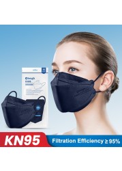 Ffp2 قناع للوجه الأسود قناع kn95 ffp2mascherine ffp2 mascarillas mascarilla ffp2 homology ada إسبانيا