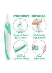 Ear Cleaner New Ear Wax Removal Tool Soft Spiral Ear Cleaning Tool Ear Pick Ears Plugs Spirals Care Tool Health Care Dropship