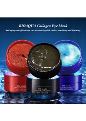 60ps Gold Collagen Eye Mask Moisturizing Anti Wrinkle Dark Circles Remove Eyes Care Gel Beauty Masks Anti Aging Eye Patches