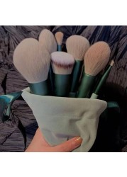 13pcs Soft Fluffy Makeup Brushes Set for Cosmetic Foundation Brush Powder Eyeshadow Kabuki Blending Makeup Brush Beauty Tool