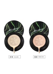 Air Cushion BB Cream Moisturizing Makeup Concealer Face Foundation With Mushroom Head Puff Cover Spots Marks Waterproof Lasting