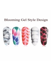 MSHARE Blooming Gel Nail Polish Marble Nail Blossom 30ml/10ml