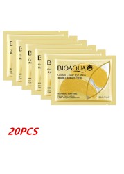 20pcs Pomegranate Collagen Golden Caviar Eye Mask Anti Aging Dark Circles Acne Beauty Patches for Eye Skin Care Cosmetics P01