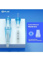 WJX 20pcs RL RLB Tattoo Cartridge Needles Round Liner Disposable Sterile Rotary Pen Makeup Machine Needle Tattoo Supplies