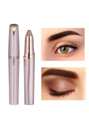 Electric Eyebrow Trimmer Makeup Painless Eye Brow Epilator Shaver Razors Lipstick Shaving Eyebrow Trimmer For Women