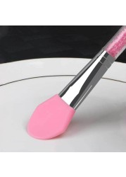 Soft Head Facial Mask Brush Silicone Makeup Brush Silicone Gel Makeup Brush DIY Beauty Tools Professional Makeup Brushes