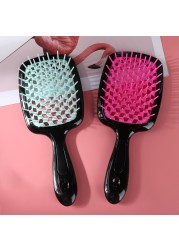 Hair Comb Detangling Reduce Hair Loss Comb Net Scalp Wet Dry Detangling Hair Salon Massage Scalp Brush Comb