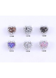 love bead nail art jewelry super flash full rhinestone zircon alloy 3d all-match nail