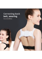 Back Posture Corrector for Kids and Adults, Clavicle Support, Straight Shoulders, Velcro Strap