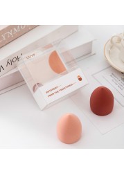 2pcs Makeup Powder Sponge With Box Dry And Wet Combined Beauty Cosmetic Ball Foundation Tools Esponjas De Maquillaje