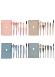 8pcs Mini Makeup Brush Tool Set Face Beauty Cosmetic Brush for Beginner Eyelashes Lip Concealer Blush Makeup Brushes Set