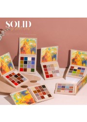 16 Colors/Set Solid Nail Gel Palette Mud Painting Gel Set for Nail Art Design Semi Permanent Soak Off UV Gel Varnish Long Lasting