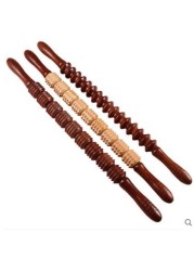 Meridian Yoga Massage Stick Wooden Massage Stick For Stomach Back Waist Neck Leg