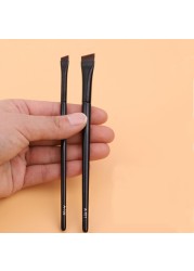 5/10/20/50pcs Eyebrow Contour Makeup Brushes Eyebrow Eyeliner Brush Professional Super Thin Angled Liner Eye Brush Make Up Tools