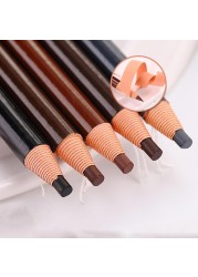 1pc Waterproof Eyebrow Pencil Long Lasting Eye Brow Tint 5 Colors Eyebrow Dark Brown Microblading Eyebrow Tattoo Pen TSLM1