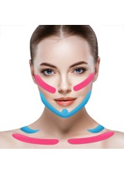 2.5cm*5m Face Tape V Line Wrinkle Remover Sticker Facial Skin Care Tool Neck Eyes Lifting Tape Bandagem Elastic