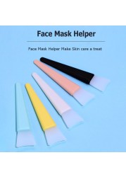 Silicone Face Mask Brush Professional Makeup Facial Mud Applicator Cream Mixing Soft Portable DIY Cosmetic Women Beauty Tools