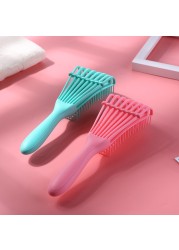 Women Hair Scalp Massage Comb Detangling Brush for Curly Hair Non-slip Rubber Octopus Hair Brush Comb Scalp Massage Styling Tool