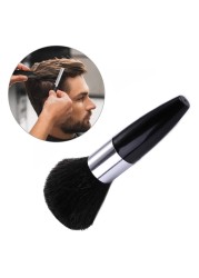 Professional Soft Neck Face Duster Brushes Barber Salon Hair Brush Hairdressing Hair Cutting Cleaning Tools 2022