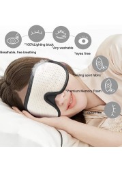 3D Sleep Eyemask Travel Comfort Aid Eye Mask Cover Patch Pading Soft Sleeping Mask Blindfold Eye Relax Massager Beauty Tools